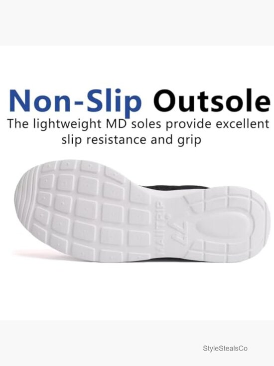 Ultra Breathable Mesh Walking Shoes for Men, Non-Slip Cushioned Sneakers main image 5